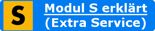 Hier wird das Modul S, Extra Service zu einem bestehenden Honorartarif beschrieben!